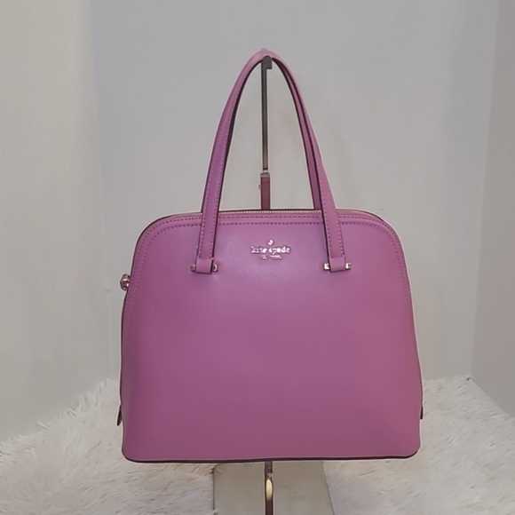 NWT Kate Spade Patterson Drive Pebbled Emboss Dome Satchel Purse 2-way Bag - Picture 2 of 14